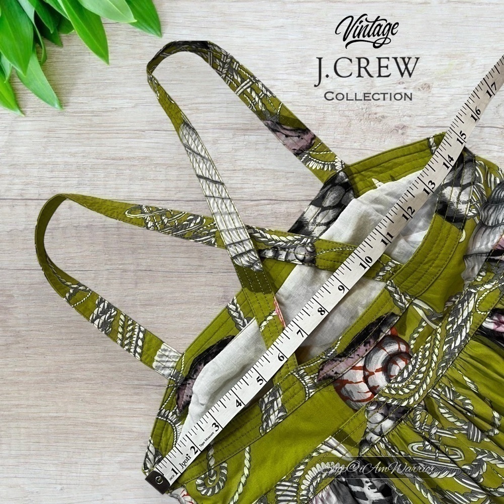 J.Crew Collection green nautical shell โTalithaโ style dress *shop@iamwarrior - Picture 12 of 17